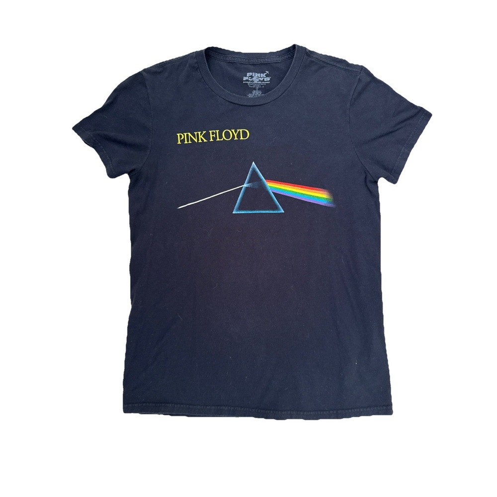 VINTAGE PINK FLOYD T-Shirt Still First in Space Dark Side Of The Moon‎ SZ S 90's